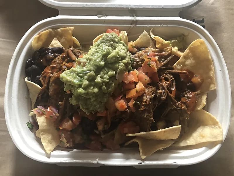 Nachos en Brasa & Humo, San José